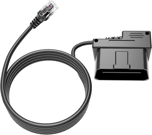 OBD Power Cable for Radar Detector - OBD to RJ11 Charger Cable Compatible With Escort MAX 360, Passport, Uniden R1/R3, Beltronics, Radenso XP and More